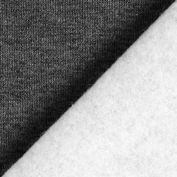 Sweatshirt Melange Hell – schiefergrau | Reststück 100cm