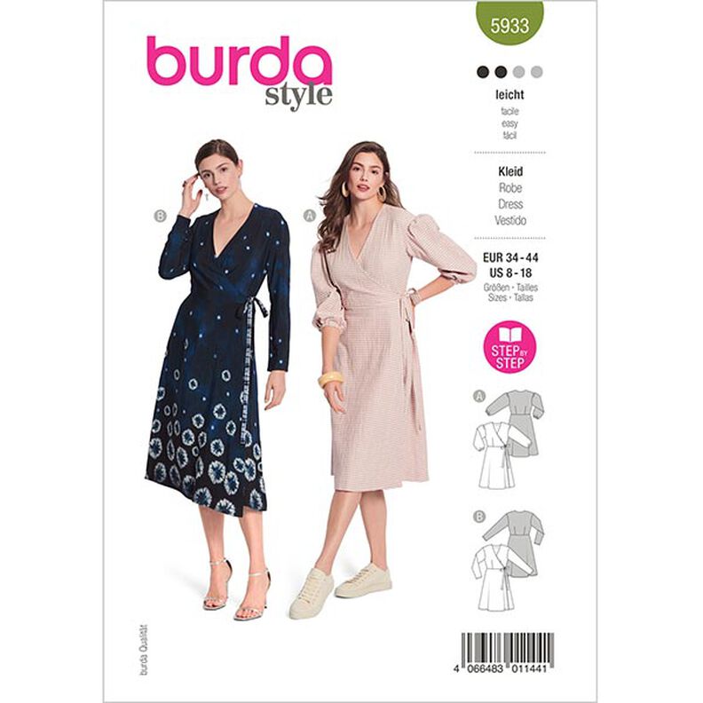 Kleid | Burda 5933 | 34-44,  image number 1