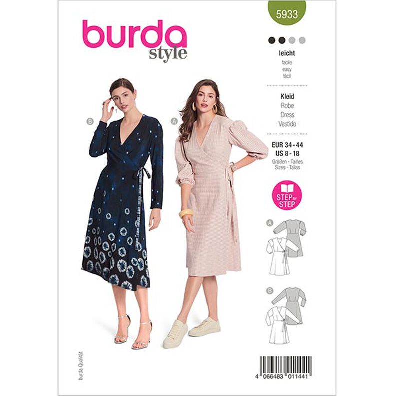 Kleid  | Burda 5933 | 34-44,  image number 1