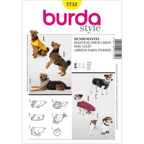 Hundemantel | Burda 7752 | S-L, 