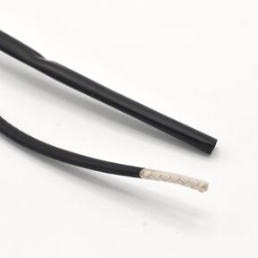 Schrumpfschlauch [1 m | Ø 6 mm] – schwarz, 