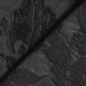 Bekleidungsjacquard Brokat Blumen – schwarz,  thumbnail number 4