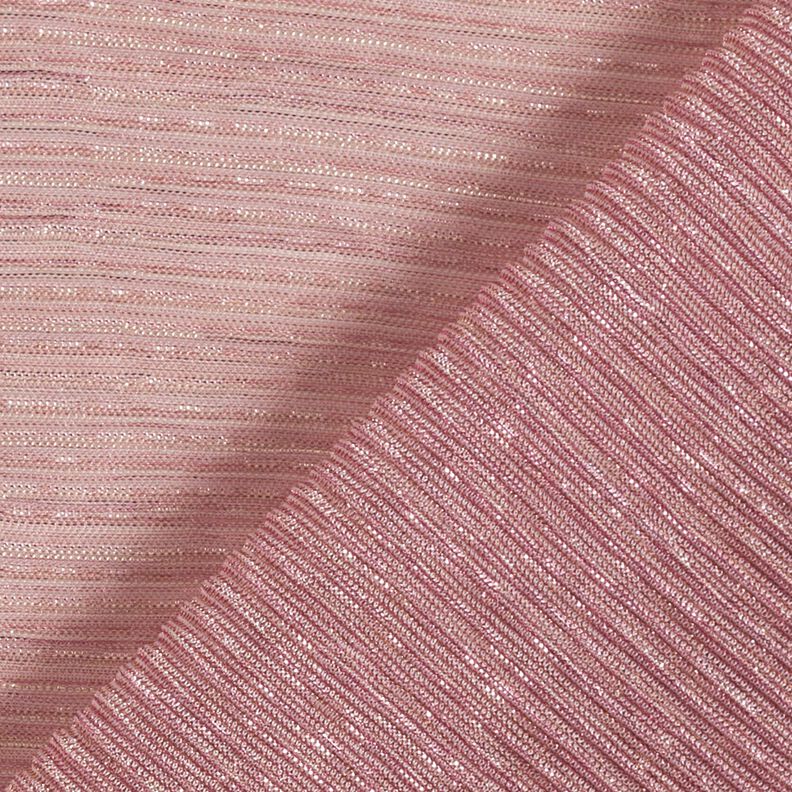 Transparenter Plissee Glitzerstreifen – rosa,  image number 4