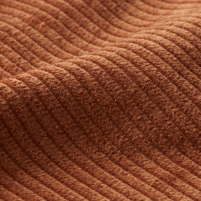 Breitcord vorgewaschen Uni – karamell,  image number 2