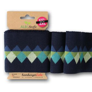 GOTS Strickbündchen CUFF ME ICON [140 cm | 7,5 cm]   | Albstoffe | Hamburger Liebe, 