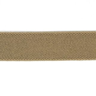 Gummiband Basic - dunkelbeige, 