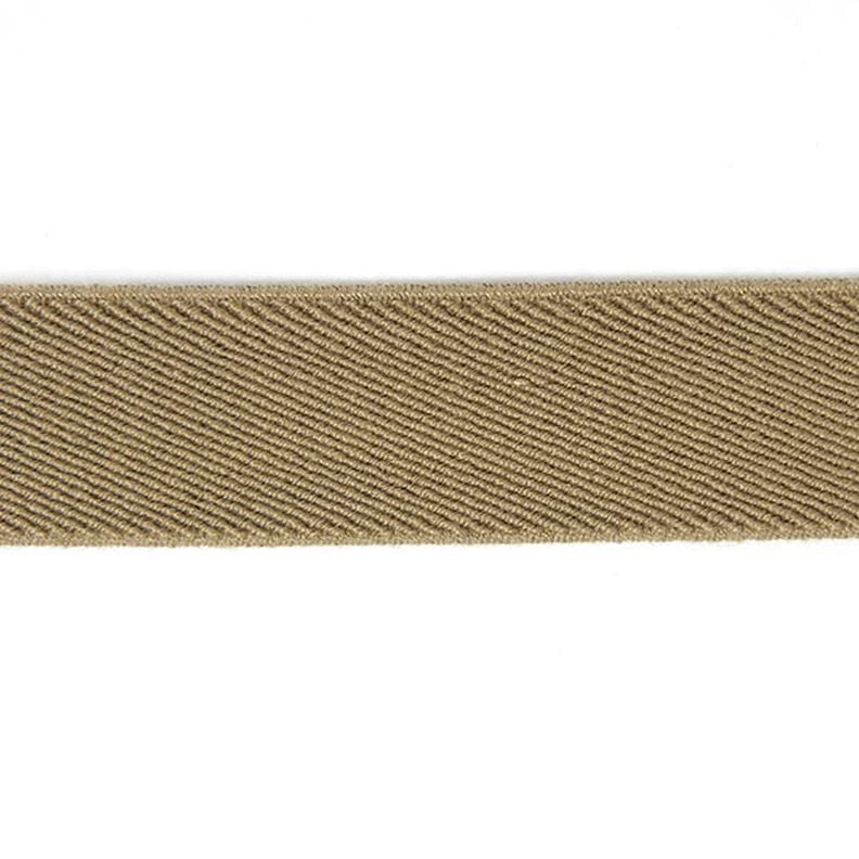 Gummiband Basic - dunkelbeige, image number 1