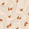 GOTS Baumwolljersey Orangen | Poppy Fabrics – hellbeige/karamell,  thumbnail number 2