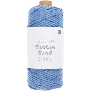 Creative Cotton Cord Skinny Makramee-Garn [3mm] | Rico Design - babyblau, 
