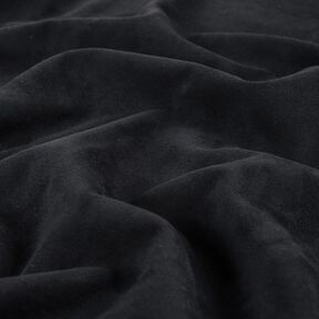 Velours mit Sherpa-Fellabseite – schwarz, 