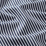 Baumwollpopeline Streifen – marineblau/weiss,  thumbnail number 2