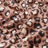 Dekostoff Canvas Leo-Tupfen – zimt/schwarz,  thumbnail number 2