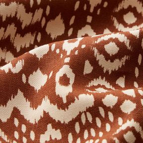 Dekostoff Canvas Ethno – bronze/natur, 