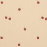 Baumwolljersey kleine &Auml;pfel &ndash; sand,  thumbnail number 1