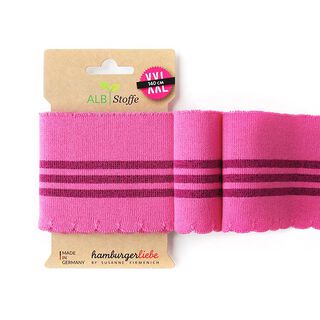 GOTS Bio Strickbündchen CUFF ME WAVE [140 cm | 8 cm] | Albstoffe | Hamburger Liebe, 