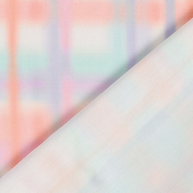 Viskosestoff Aquarellcheck – intensiv pink,  image number 6