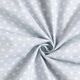 Baumwollstoff Cretonne kleiner grafischer Stern – hellgrau,  thumbnail number 3