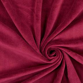 Nicki Stoff Uni – bordeauxrot, 