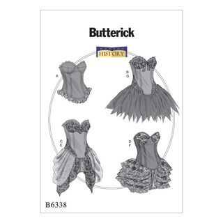 Historisches Kostüm | Butterick 6338 | 40-48, 
