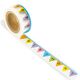 Washi Tape Happy Birthday [ 15 mm / 10 m ] – Farbmix,  thumbnail number 1