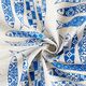 Dekostoff Canvas Sardinen – blau/natur,  thumbnail number 3