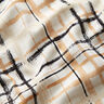 Leinen-Viskose-Mix abstraktes Karo – natur/beige,  thumbnail number 2
