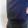 Kuschelsweat bunte Sprenkel – marineblau,  thumbnail number 8