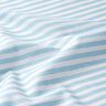 Baumwollstoff Cretonne legere Streifen – hellblau/weiss,  thumbnail number 2