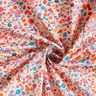 Baumwollstoff Popeline bunte Blümchen – hellbeige/lavendel,  thumbnail number 3