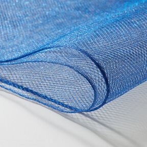 Tüll Metallic – blau, 