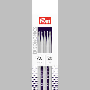 7,0 | 20 cm Strumpfstricknadel Ergonomics | Prym, 