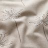 Dekostoff Halbpanama Bärenklau – natur/weiss,  thumbnail number 2