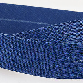 Schrägband Polycotton [20 mm] – königsblau, 