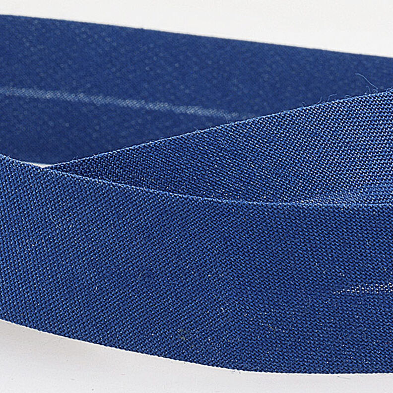 Schrägband Polycotton [20 mm] – königsblau,  image number 2