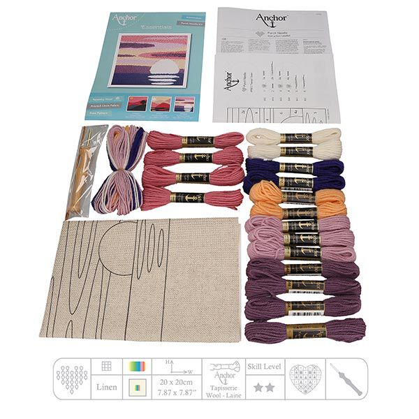Punch Needle Set Sonnenuntergang, image number 3