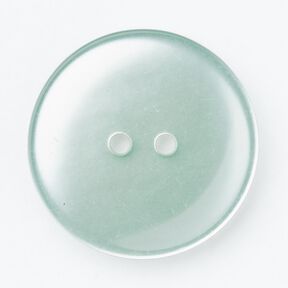 2-loch-Knopf glänzend [Ø 25 mm] – hellmint, 