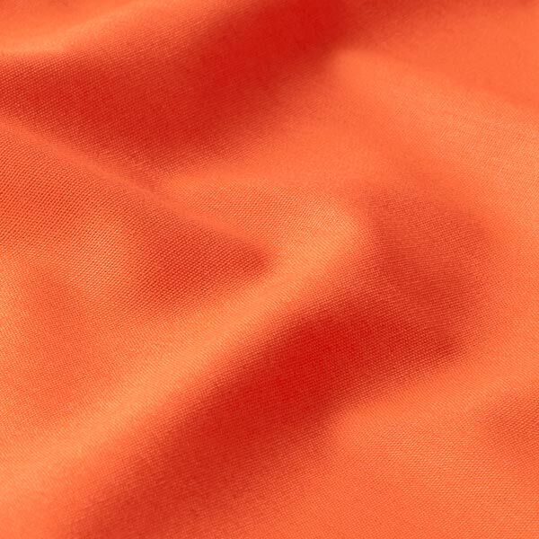 Baumwollpopeline Uni – orange | Reststück 50cm