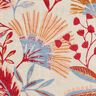 Dekostoff Halbpanama Flora – natur/beere,  thumbnail number 5