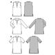 Bluse / Tunika | Burda 6809 | 34-46,  thumbnail number 3