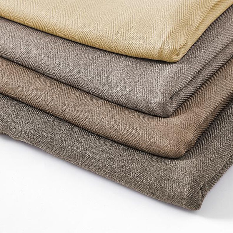 Verdunkelungsstoff Fischgrat – taupe, image number 5