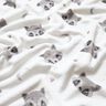 Kuschelfleece niedliche Waschbären – elfenbein/dunkelgrau,  thumbnail number 2