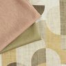 Verdunkelungsstoff abstrakte Bögen – khaki/helltaupe,  thumbnail number 5