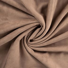 Velours mit Sherpa-Fellabseite – mittelbraun, 