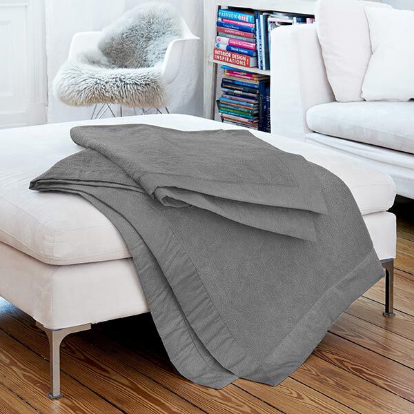 Antipilling Fleece – schiefergrau, image number 4