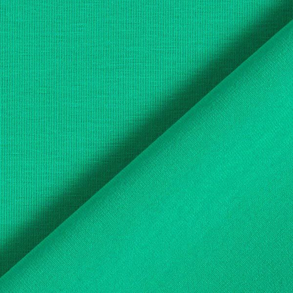 Baumwolljersey Medium Uni – grün | Reststück 50cm