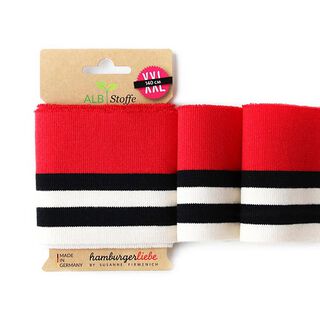 GOTS Bio Strickbündchen CUFF ME COLLEGE [140 cm | 7,5 cm] | Albstoffe | Hamburger Liebe, 
