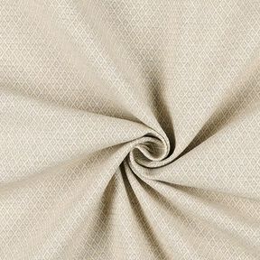 Möbelstoff Jacquard Miniraute – beige, 