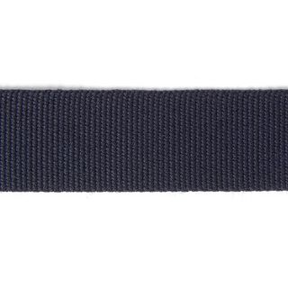 Vintage Leder Taschen/Gurtband - 40 mm - navy - Stoffe für Nähbegeist, 3,95  €