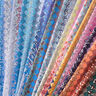 GOTS Baumwollbatist Mustermix Farbverlauf | TCC x LOOKS by Wolfgang Joop – rosa/gelb,  thumbnail number 6
