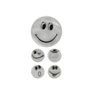 Applikation Reflex-Sticker Smiley 2 | Kleiber, 